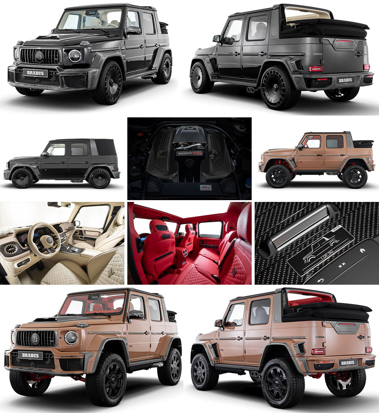 BRABUS 800 CABRIO and BRABUS XL 800 CABRIO