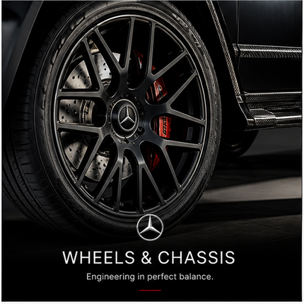 Collection image for: MERCEDES G-CLASS W 465 G 450-G 500 WHEELS & CHASSIS