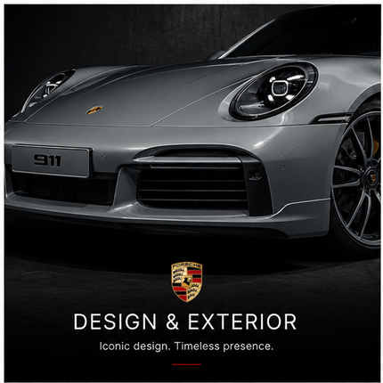 Collection image for: PORSCHE 911 TURBO DESIGN & EXTERIOR