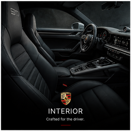 Collection image for: PORSCHE 911 TURBO INTERIOR
