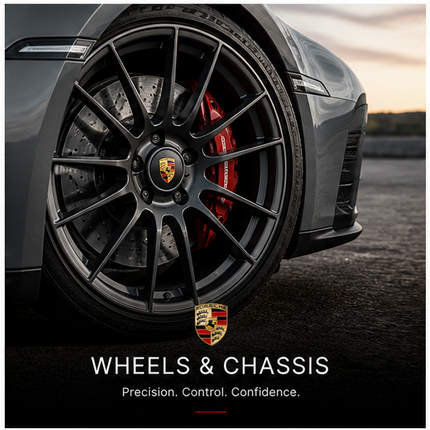 Collection image for: PORSCHE 911 TURBO WHEELS & CHASSIS