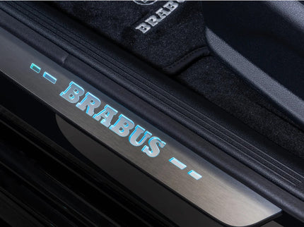 BRABUS ILLUMINATED RGB LED ENTRANCE PANELS - 2 PIECE FOR FRONT DOORS FOR X290 AMG GT63s