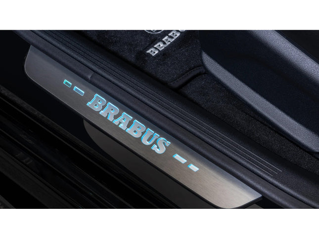 BRABUS ILLUMINATED RGB LED ENTRANCE PANELS - 2 PIECE FOR FRONT DOORS FOR X290 AMG GT63s