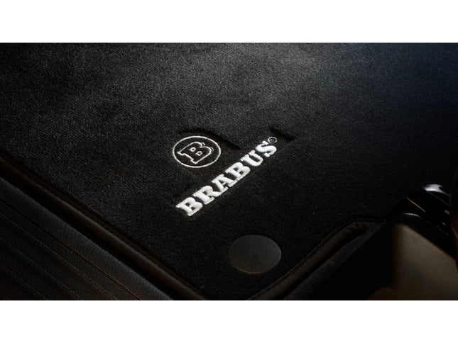 BRABUS FLOOR MATS IN BLACK VELOUR FOR X290 - AMG GT63s