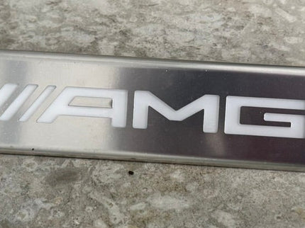 OEM MERCEDES G-CLASS AMG ILLUMINATED DOOR SILL TRIM W463 W464 BL-UK-463121201