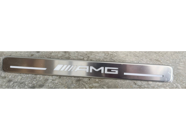 OEM MERCEDES G-CLASS AMG ILLUMINATED DOOR SILL TRIM W463 W464 BL-UK-463121201