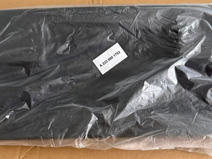 OEM MERCEDES W223 S63 AMG FRONT LICENSE PLATE BRACKET HOLDER A2238801702