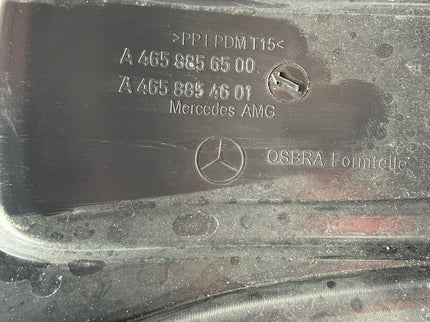 OEM MERCEDES G63 AMG W465 FRONT BUMPER COVER WITH GRILLE INSERT A4658854601 + A4658856500