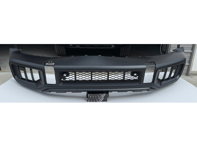 OEM MERCEDES G63 AMG W465 FRONT BUMPER COVER WITH GRILLE INSERT A4658854601 + A4658856500