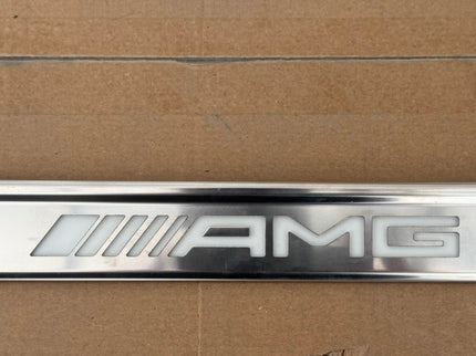 OEM MERCEDES AMG S63 W223 FRONT LEFT DOOR SILL COVER RAIL TRIM A2236805503 2021-2026