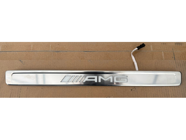 OEM MERCEDES AMG S63 W223 FRONT LEFT DOOR SILL COVER RAIL TRIM A2236805503 2021-2026