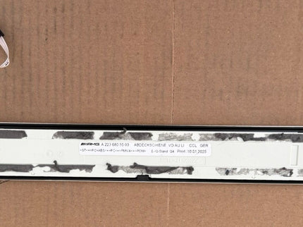 OEM MERCEDES AMG S63 W223 FRONT LEFT DOOR SILL COVER RAIL TRIM A2236805503 2021-2026