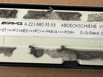OEM MERCEDES AMG S63 W223 FRONT LEFT DOOR SILL COVER RAIL TRIM A2236805503 2021-2026