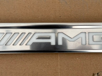 OEM MERCEDES AMG S63 W223 REAR LEFT DOOR SILL COVER RAIL TRIM A2236806103 2021-2026