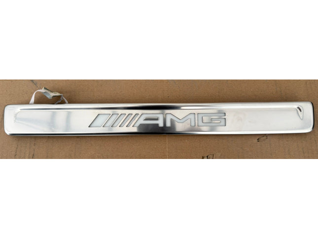 OEM MERCEDES AMG S63 W223 REAR LEFT DOOR SILL COVER RAIL TRIM A2236806103 2021-2026