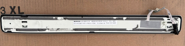 OEM MERCEDES AMG S63 W223 REAR LEFT DOOR SILL COVER RAIL TRIM A2236806103 2021-2026