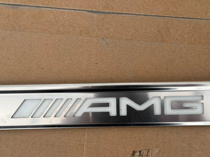 OEM MERCEDES AMG S63 W223 REAR RIGHT DOOR SILL COVER RAIL TRIM A2236805903 2021-2026