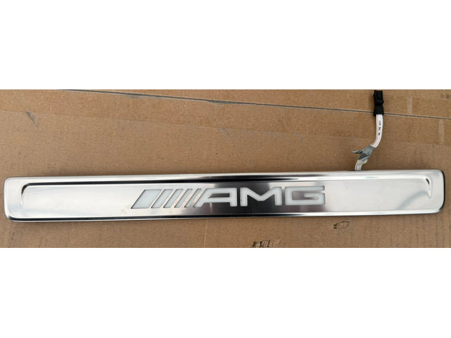 OEM MERCEDES AMG S63 W223 REAR RIGHT DOOR SILL COVER RAIL TRIM A2236805903 2021-2026
