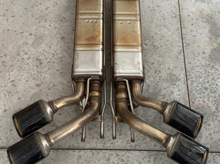 OEM MERCEDES G63 AMG W465 LEFT RIGHT SIDE EXIT EXHAUST SYSTEM PIPE SET A4654908800-A4654900101 2025-2026