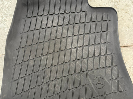 OEM MERCEDES AMG S63 W223 FLOOR MAT SET 4PC BLACK AMG ALL-WEATHER MATS 2021-2026