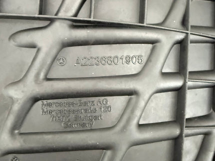 OEM MERCEDES AMG S63 W223 FLOOR MAT SET 4PC BLACK AMG ALL-WEATHER MATS 2021-2026