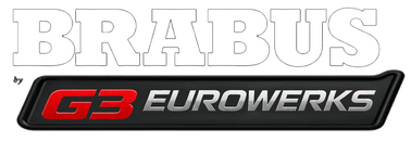G3 Eurowerks logo badge silver