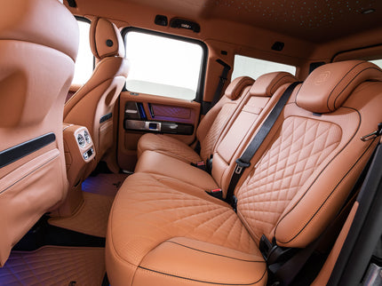 LEATHER-TRIMMED A-,B-,C- AND D-PILLARS FOR W 463A – AMG G 63 4x4²
