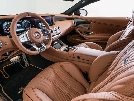 BRABUS BASIC PACKAGE: LEATHER INTERIOR FOR A 217 – AMG S 63