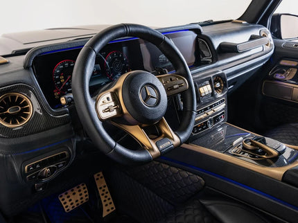 BRABUS BLACK & GOLD STYLE INTERIOR FOR W 463A – AMG G 63