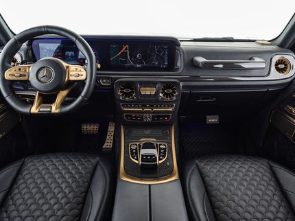 BRABUS BLACK & GOLD STYLE INTERIOR FOR W 463A – AMG G 63