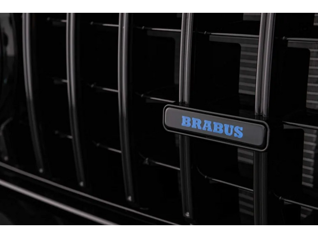 Brabus logo on a car grille