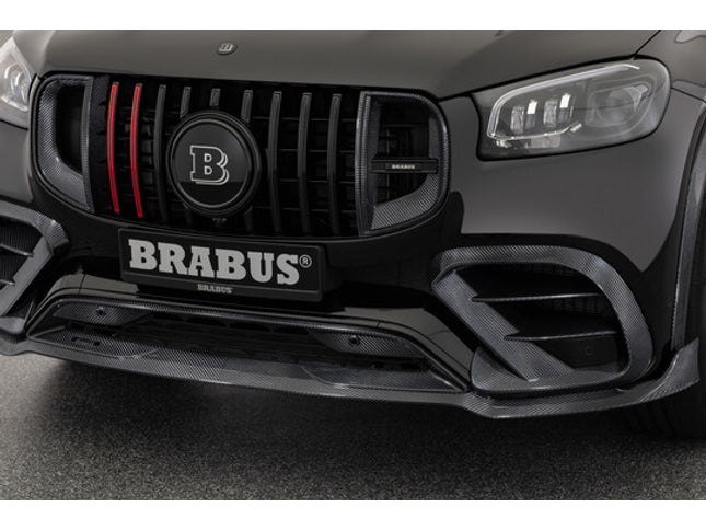 BRABUS front fascia black and red