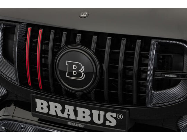 BRABUS grille black and red