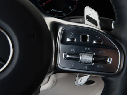ALUMINUM-LEATHER PADDLE SHIFTERS FOR W 463A – AMG G 63