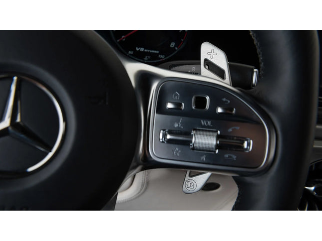 ALUMINUM-LEATHER PADDLE SHIFTERS FOR W 463A – AMG G 63