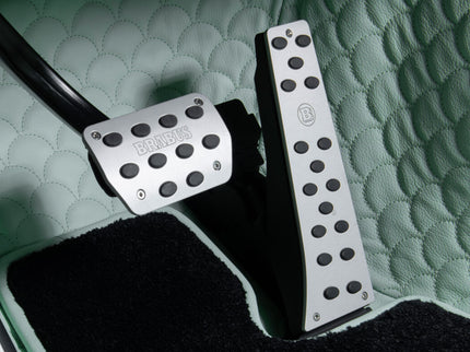 ALUMINUM PEDAL PADS FOR RANGE ROVER