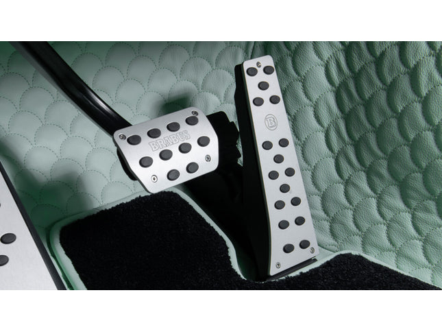 ALUMINUM PEDAL PADS FOR RANGE ROVER