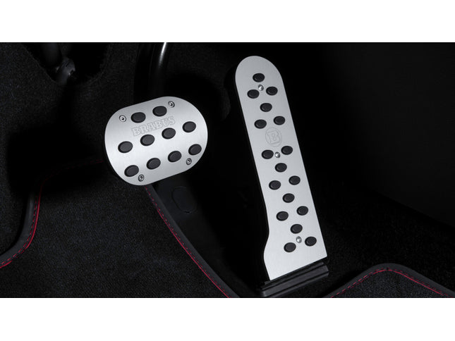 ALUMINUM PEDAL PADS FOR SMART #1 BRABUS
