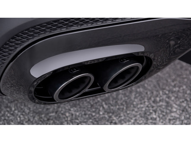 BLACK CHROME TAILPIPE INSERT FOR X 247 – GLB 250 | AMG LINE
