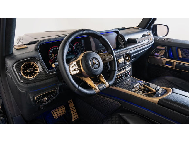 BRABUS BLACK & GOLD STYLE INTERIOR FOR W 463A – G 350 - G 500