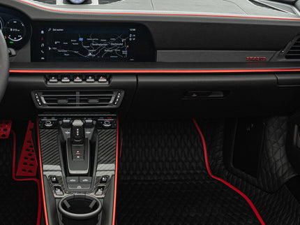 BRABUS LEATHER DASHBOARD UNDERPANELING FOR PORSCHE 911 TURBO