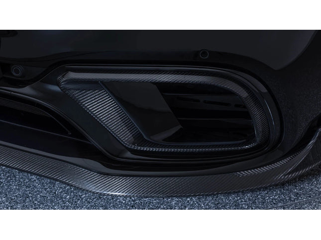CARBON FRONT FASCIA ATTACHMENTS FOR C 217 – AMG S 63