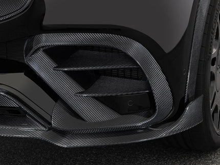 CARBON FRONT FASCIA ATTACHMENTS FOR X 167 – AMG GLS 63