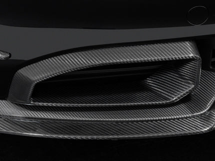 CARBON FRONT FASCIA INSERTS FOR PORSCHE TAYCAN
