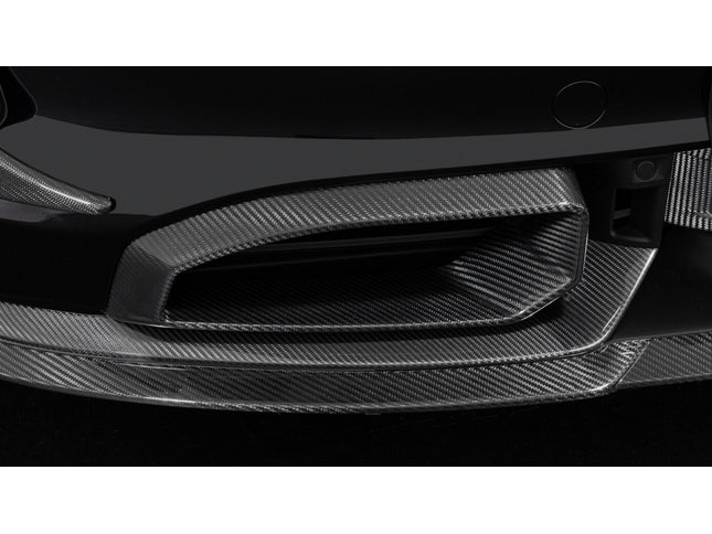 CARBON FRONT FASCIA INSERTS FOR PORSCHE TAYCAN