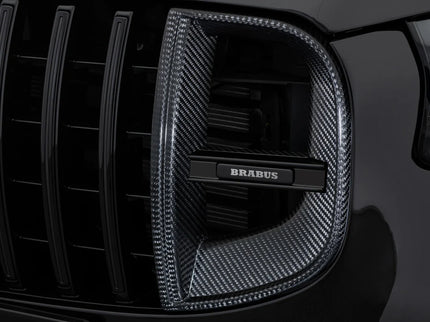 CARBON FRONT GRILLE INSERTS FOR V 167 – AMG GLE 63