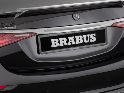 CARBON LICENSE PLATE HOLDER FOR W 223 – AMG LINE