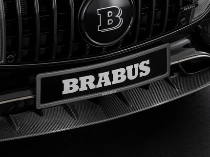 CARBON LICENSE PLATE HOLDER FOR W 223 – AMG LINE