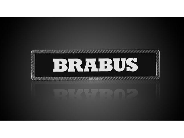 CARBON LICENSE PLATE HOLDER FOR W 463A – AMG G 63 4x4²