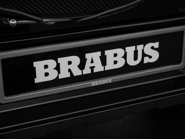 BRABUS CARBON LICENSE PLATE HOLDER FOR W 465 – AMG G 63
